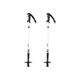 F2  Langlauf Ski Stöcke Vario Pole Tour Verstellbar 60-130cm Weiss