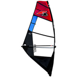 F2  Sale Windsurf Segel Rebel Team  5,3qm Rot/Schwarz Modell 2022 NEU Sail Only