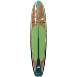 F2 Hard SUP Ride Pro Bamboo 10'4"/11'4" wählbar Türkis