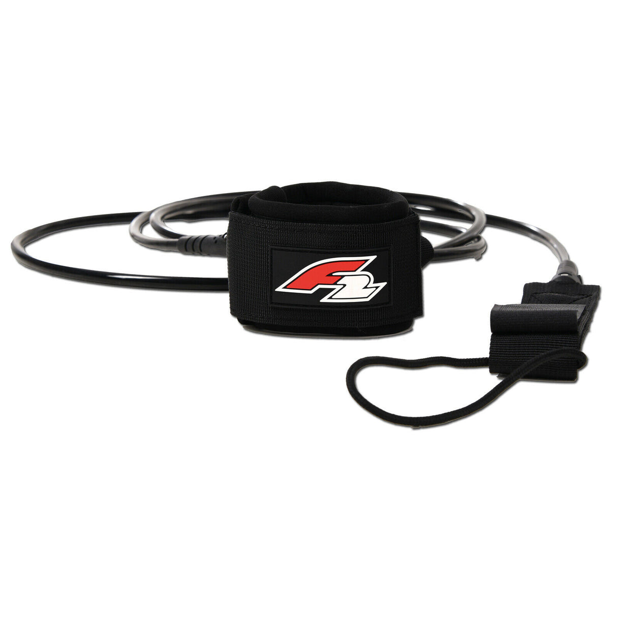 F2   Stand Up Paddling Leash Fuß Straight Leash   Schwarz