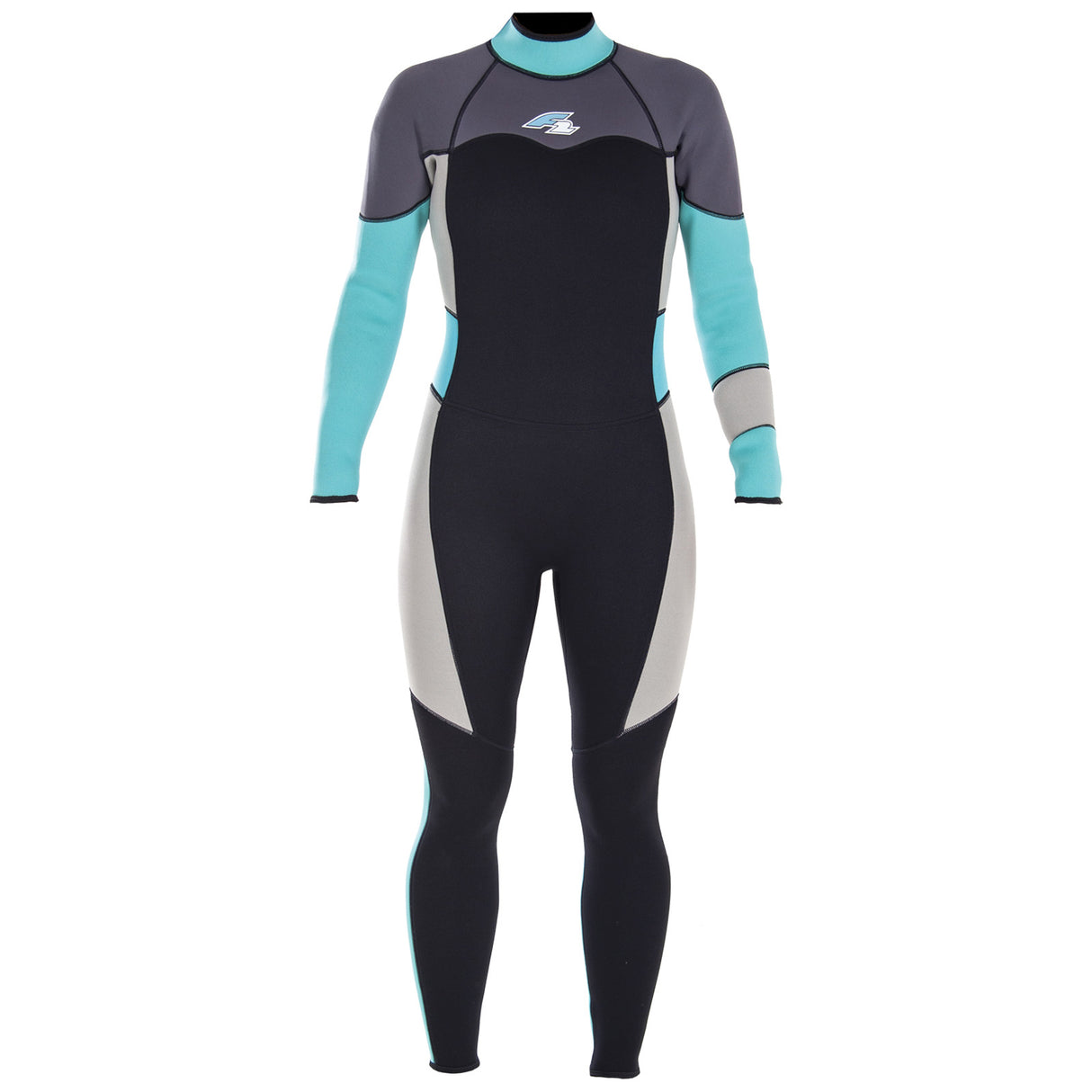 F2 Damen Neopren Anzug Gipsy - Full Suit 4/3 mm Farbe/Größe wählbar