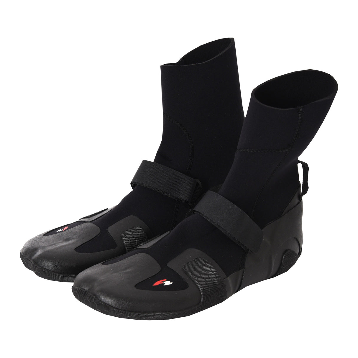 F2 Neopren Schuhe Barfuss Schuhe Hoch Surfschuhe 36-48 Größe wählbar Schwarz