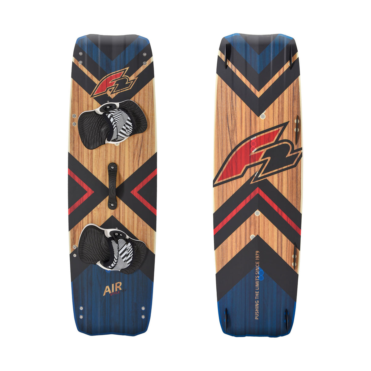 F2 Kiteboard Air Wood 133-142cm Größe wählbar Blau