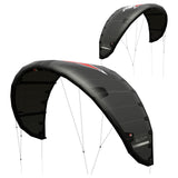 F2 Kite Bullit  7-15qm Größe wählbar Schwarz