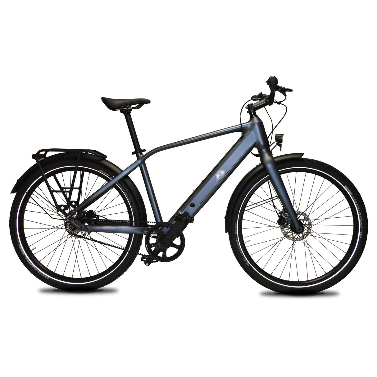 F2  E-Bike Touring Citysurfer Premium Pedelec 18,5kg 27,5" Schwarz