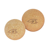 F2 Balance Yoga Kork Ball Set 2x Korkbälle 8/10cm Balance Training
