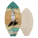 F2 Skim Board Wood Tide/Wood Shore - Modell wählbar