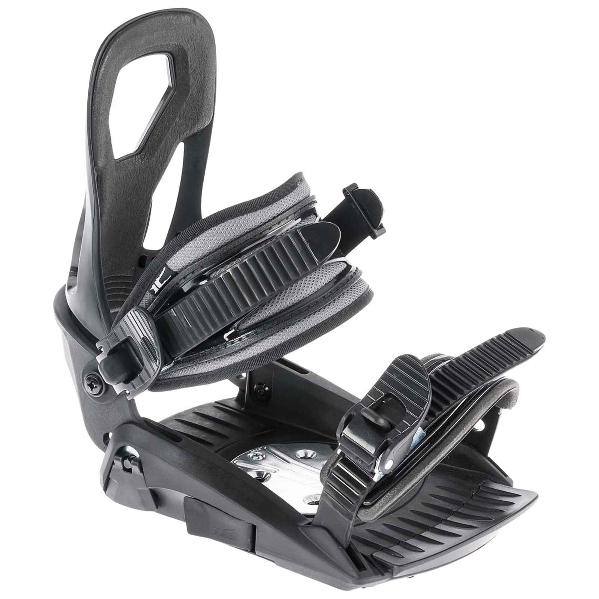 F2 Snowboard Softbindung Interchanger Binding Größe wählbar Schwarz