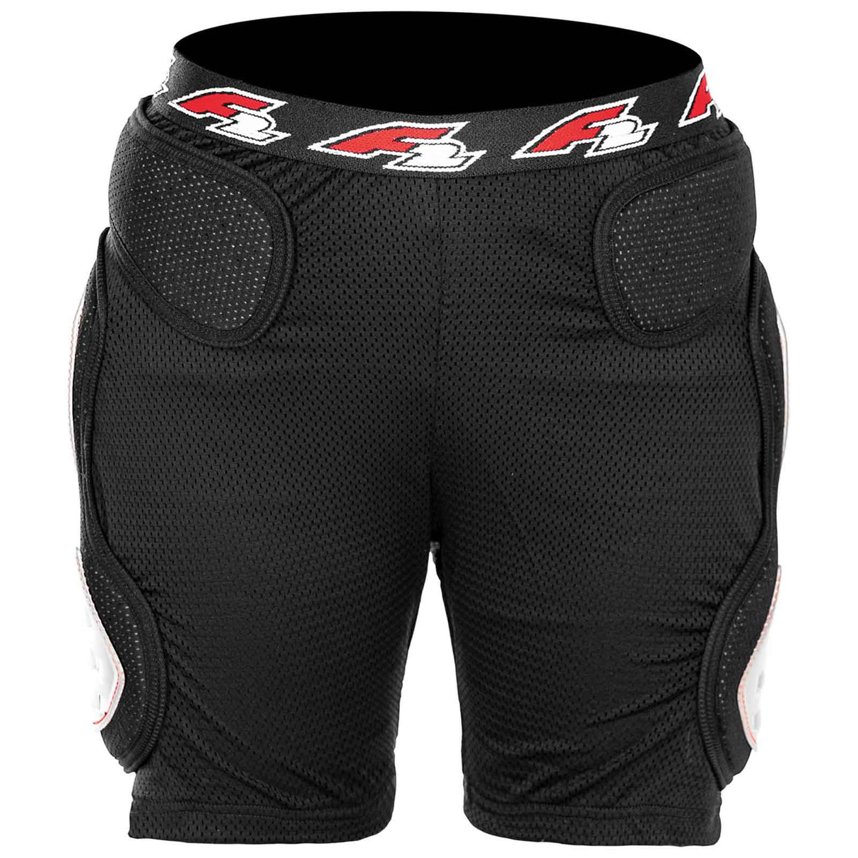 F2 Snowboard Hose Protector - Pant Hard S-XL Größe wählbar Schwarz/Rot