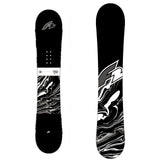F2 Herren Snowboard Black Deck Freestyle Größe wählbar Schwarz 2024/25