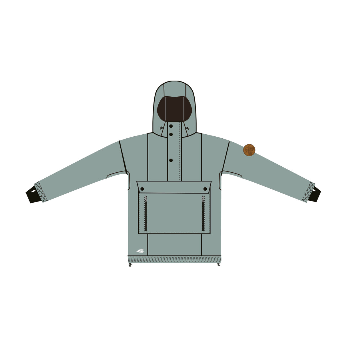F2  Snowboard/Ski Jacke Slush 80g Fütterung XS-XXL Größe wählbar Mint