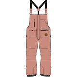 F2 Snowboard/Ski Träger Hose Latzhose Slope XS-XXL Größe wählbar Coral