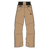 F2  Snowboard/Ski Hose Cloud 80g Fütterung XS-XXL Größe wählbar Beige