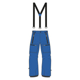 F2  Snowboard/Ski Träger Hose Storm XS-XXL Größe wählbar Royalblau