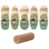 F2 Balance Board Set mit Korkrolle Komplettset Modell wählbar